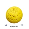 thumbnail image 2 of Sktrjpolfis Pickleball Print Stress Relief Ball, 2.6in Quiet Adult Desk Tool for Office Home Travel, 2 of 3