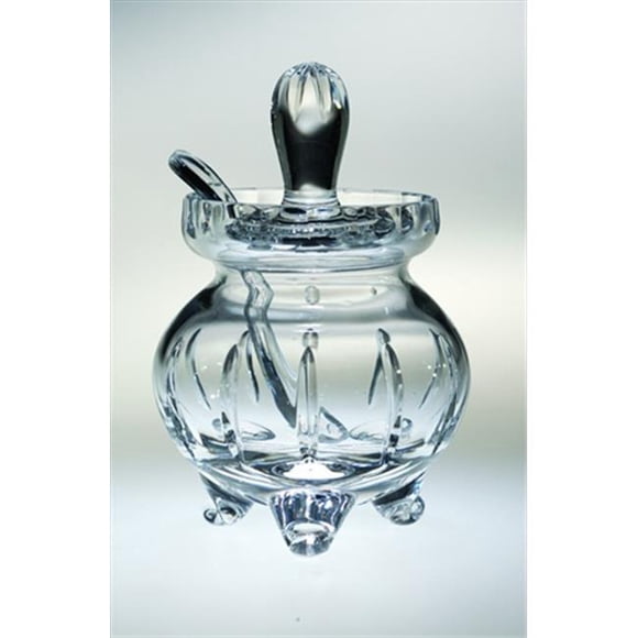 Joy 6 in. Crystal Honey Jar With Spoon