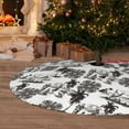 thumbnail image 6 of Yiaed Beach Print Christmas Tree Skirt , Tree SkirtsTree Mat for Christmas Winter Holiday Indoor Decorations-48", 6 of 7