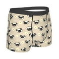 thumbnail image 2 of KLL Pug Dog Face Men's Cotton Boxer Briefs Underwear-Large, 2 of 8