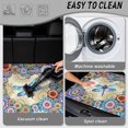 thumbnail image 5 of Xixirimido Universal Car Trunk Mat All Weather Trunk Protection Cargo Liner, Durable Non-slip Cargo Mat Rear Trunk Liner Car Accessories, Vibrant Boho Mandala Dragonfly, 5 of 7