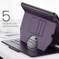 thumbnail image 4 of Junayo Case for iPad 7th/8th/9th Gen 10.2 inch Strong Magnetic Auto Sleep Shockproof Case with Multi-Angles Stand Pen Holder Card Slot, 4 of 7