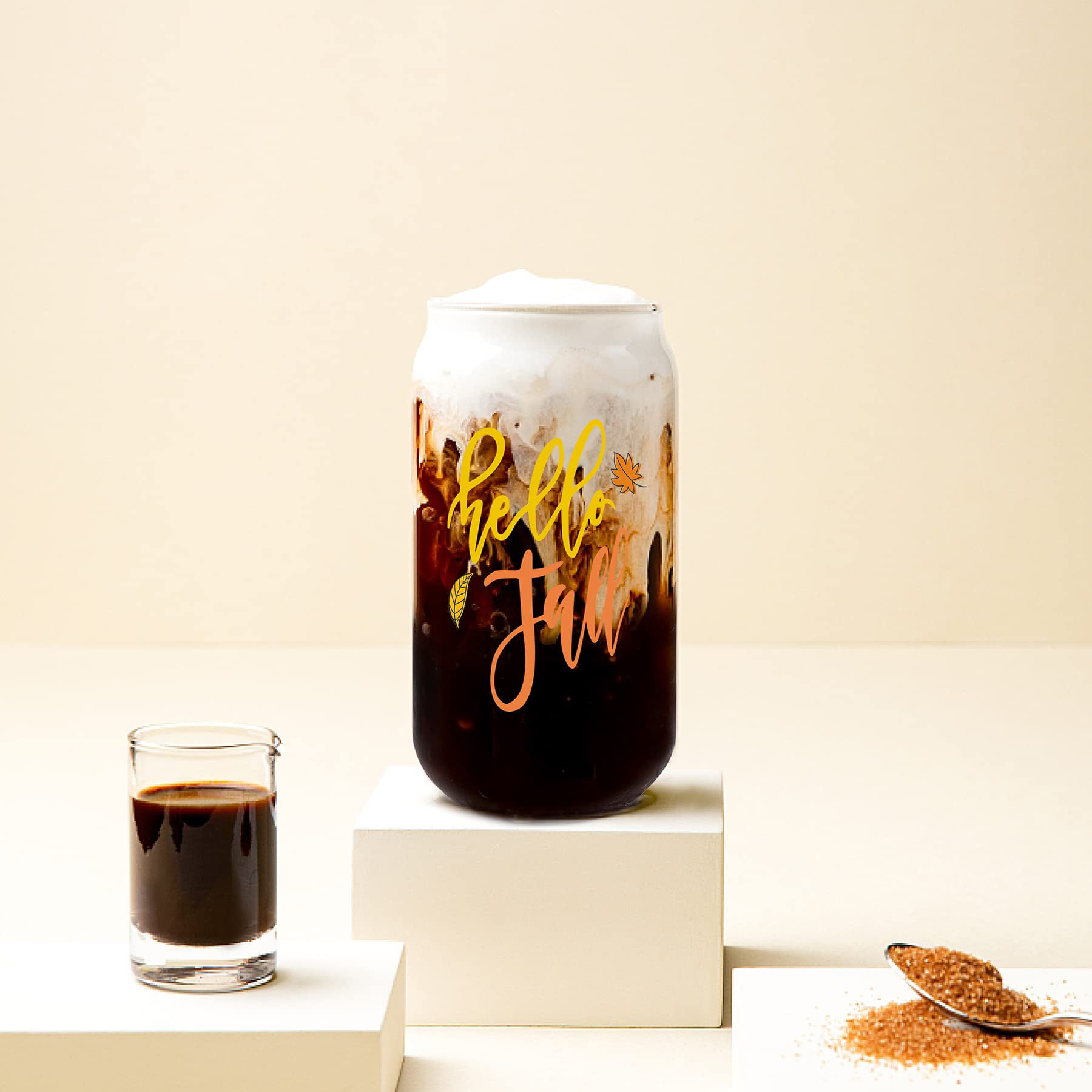 Cute Cactus Beer Can Iced Coffee Glass Cup With Lid and Straw Glass Tumbler  With Straw and Lid Iced Coffee Cup Libbey Glass glass Can 