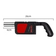 thumbnail image 3 of Generic Portable BBQ Blower for Outdoor Cooking - Compact Stainless Steel Fire Starter with ABS Handle, Battery-Powered Charcoal Igniter (Batteries Not Included), 3 of 6