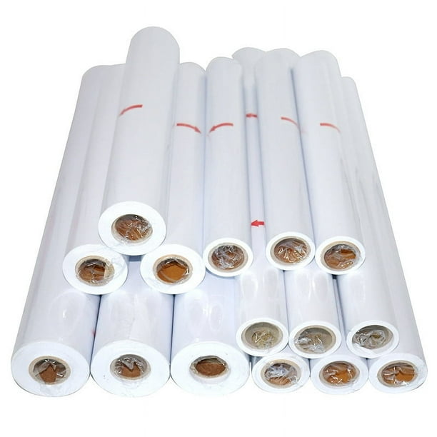 Pizarra de dibujo para niños, rollo de papel para dibujo, papel para dibujo de 70 g, papel para dibujo de 44 x 10 m, rollo de papel para dibujo de 25 m