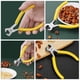thumbnail image 3 of 1Pc Stainless Steel Nut Plier Practical Nut Peanut Pine Nut Sheller (Yellow), 3 of 4