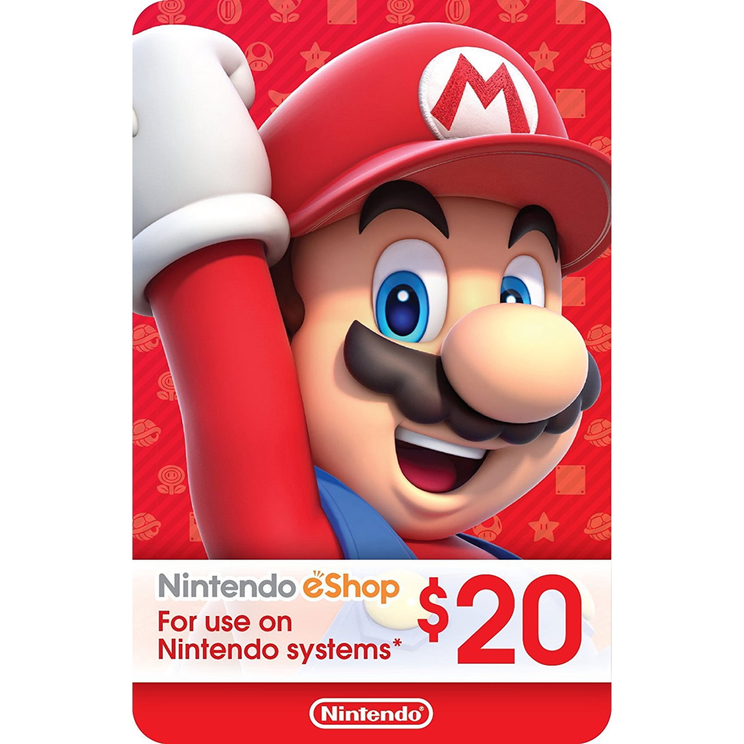Ecash Nintendo Eshop Gift Card 20 Digital Download Walmart
