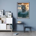thumbnail image 7 of Diamond Art Kit for Adults, Majestic White Tiger Ocean Waves Diamond Painting for Adults Beginners, 5D DIY Diamond Art Painting Kits, Colorful Diamond Painting Craft for Home Decor 12x16, 7 of 7