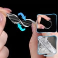 thumbnail image 3 of 10 Pcs Cabinet Door Bumper Clear Protector Strips Glass Table Top Dampening Buffer Pads Self Adhesive Wall Bumpers Stopper Silicone Strip for Door Handle Door Chair, 5 x 0.4 inch, Topboutique, 3 of 6