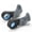 Gray, variant on NFTIGB Bike Handlebars Thumb Support Grips Ergonomic Lightweight Adjustable Handle Rest for Cycling, Black (1 Pair, 3.74 inches / 9.5 cm)