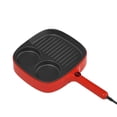 thumbnail image 1 of Red - Fried Egg Steak Frying Pan Sandwich Three-in-One Breakfast Machine Home Mini Electric Frying Pan, 1 of 5