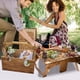 thumbnail image 3 of Almacenamiento De Gran Capacidad Para Mesa Plegable, Accesorios Para Acampar, Cesta De Picnic, Mango Largo, Agarre Fácil, Copas De Vino, Herramienta Para Picnic Inevent HA046782-01, 3 of 6