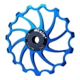 thumbnail image 3 of Bike Rear Derailleur Pulley, Ceramic Bearing Jockey Wheel Pulley Road Bike Rear Derailleur Guide Roller , Blue, 3 of 7