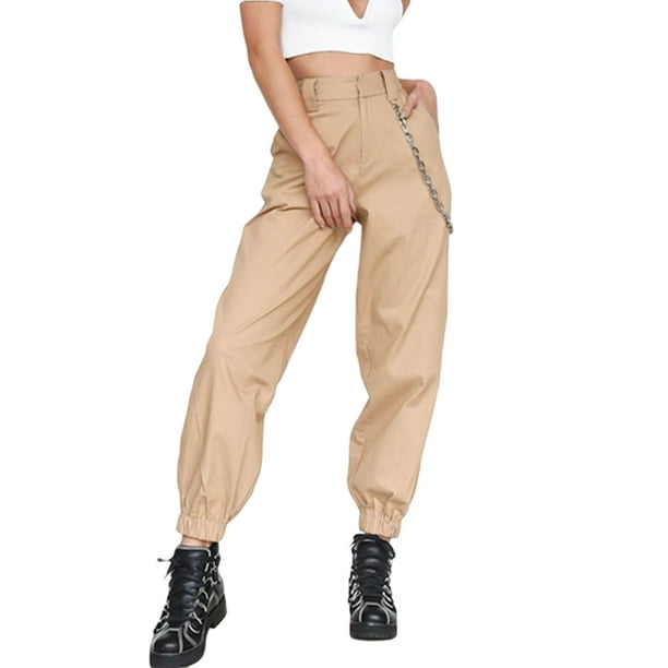 cargo pants with elastic waistband