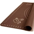 thumbnail image 4 of Silicone Baking Mat for Rolling Pastry Dough with Measurements, 19.7" x 15.7" BPA Free Non stick and Non Slip Coffee Table Sheet Baking Supplies for Bake Pizza Cake, 4 of 5
