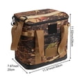 thumbnail image 7 of Hzzsbu Cooler Bag Large Capacity Insulated Picnic Storage Bag, Foldable Leakproof & Portable Food Delivery Bag, Soft Cooler Box for Camping BBQ Beach Fishing Outdoor Travel, 7 of 7