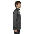 thumbnail image 2 of North End 88175 Men's Catalyst Performance Fleece Quarter-Zip Pullover-Carbon Heather-3XL, 2 of 2