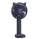 thumbnail image 3 of Blue Mini Fan Handheld Small Fan Night Light Small Fan, 3 of 4