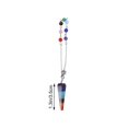 thumbnail image 2 of Crystal Pendant Necklace Chakra Chain For Women Girls Multi Color Meditation 1Set, 2 of 2