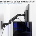 thumbnail image 2 of VIVO Premium Aluminum Single LCD Monitor Wall Mount Arm for Screens up to 32", 2 of 8