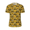 thumbnail image 5 of Wukai Modern Truck Print Men's Short-Sleeved Mesh T-Shirt,Quick-Dry Short Sleeve Workout T-Shirt-3X-Large, 5 of 8