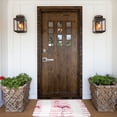 thumbnail image 6 of Fotbe Extra Durable Door Mat - Dirt Trapping Outdoor Welcome Mats - Non-Slip Outdoor Door Mats - Low Profile Front Door Mat - Indoor (16" x 24", Flamingo ), 6 of 9