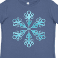 thumbnail image 4 of Inktastic Icy Blue Winter Snowflake Boys or Girls Toddler T-Shirt, 4 of 5
