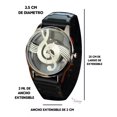 thumbnail image 3 of Reloj Nota Musical Pulsera De Mano Análogo Ajustables Deluxe, 3 of 3