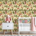 thumbnail image 3 of Peel and Stick Wallpaper Vintage Vegetable Botanical Beets Carrots Tomatoes Wall Mural 23.6in x 9.8ft Self Adhesive Removable Wall Paper Renter Friendly Wallpaper for Kids Bedroom Kitchen Nursery, 3 of 8