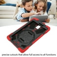 thumbnail image 4 of Étui de Protection pour Tablette, Étui Rotatif avec Support 3 Couches pour Tablette Active 3, 4 of 8
