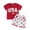 A227-Red, variant on TOWED22 4th of July Baby Boy Outfit Flag Cart Embroidery Short Sleeve T-Shirt Plaid/Stripe Shorts Set Toddler Summer Clothes(Red,2-3 Y)