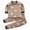 boy outfits-Brown, variant on TOWED22 Baby Toddler Boys Outfits Set 2 Piece Long Sleeve Cute Print Graphic Round Neck Sweatshirt Top Sweatpants Casual Fall Winter Clothes(Dark Green,3-6 M)