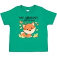 thumbnail image 3 of Inktastic My Granny Loves Me Little Fox Boys or Girls Baby T-Shirt, 3 of 5