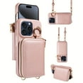 thumbnail image 4 of Accordion Wallet Phone Case - Diagonal Zipper Design, Multiple Card Slots, Protective Cover, Compatible with Apple Phones, Stylish and Versatile Accessory, 4 of 5