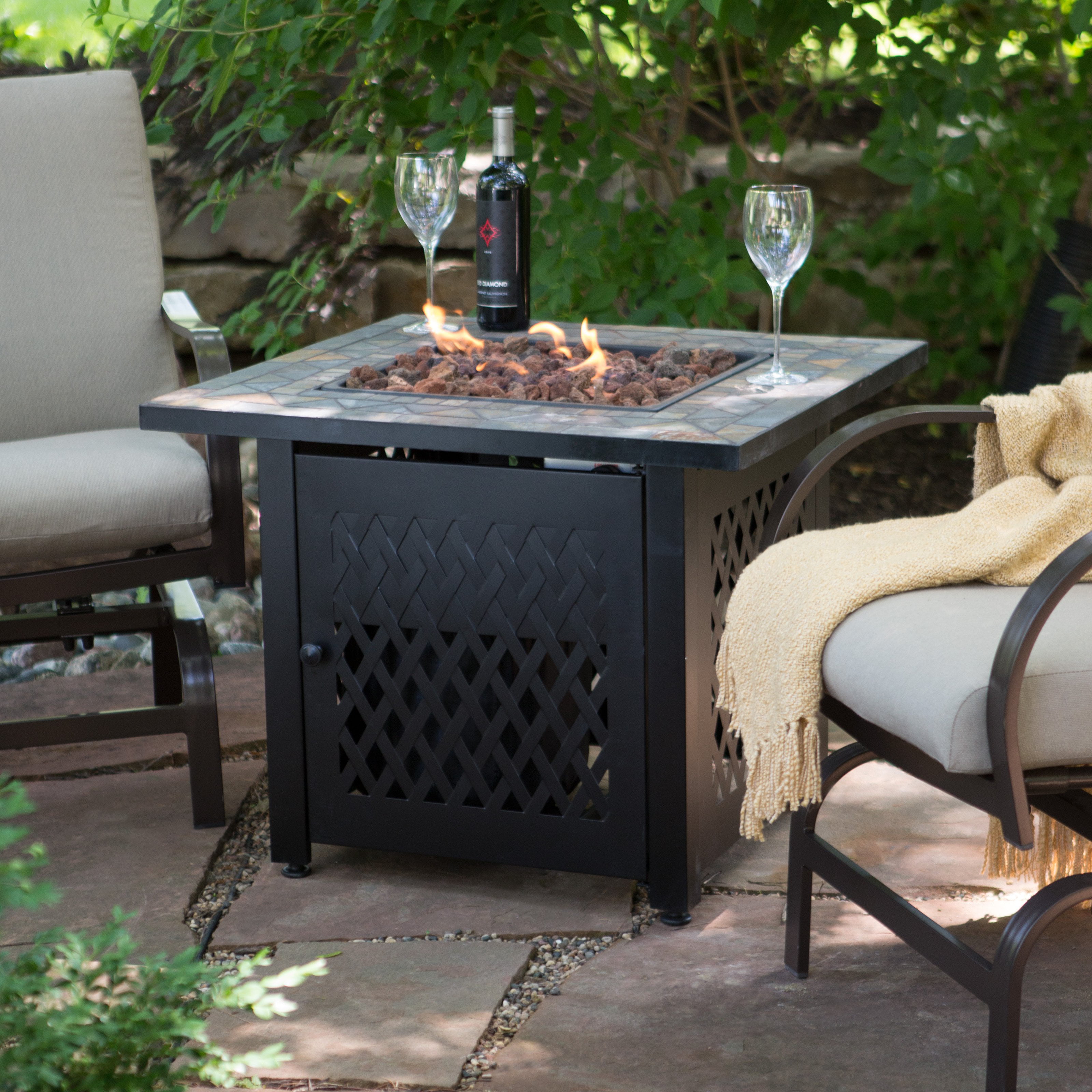 Best Choice Products Fire Pits Outdoor Fireplaces Walmart Com