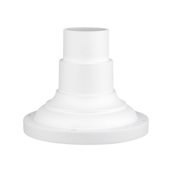 Livex Lighting 78216 8" Wide Pier Mount Base - White