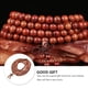 thumbnail image 2 of Pulsera de cuentas de Buda, de madera, para hombre (color madera), 2 of 6