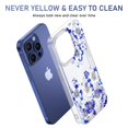 thumbnail image 2 of Dteck Case for Samsung Galaxy A54 5G Case Clear with Design Slim Protective Soft TPU Bumper Embossed Pattern,Yellow Flower, 2 of 5
