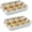 White, variant on Ddluck 2 pack Black Bamboo Soap Dish,Suitable for Shower Rooms, Bathrooms, Bar Sinks