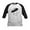 Black/White, variant on CafePress - Raining Bats Kids Baseball T Shirt - Kids Cotton Baseball Jersey, 3/4 Sleeve Shirt
