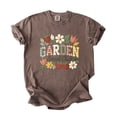 thumbnail image 7 of Ink Printed Image NOT a Fabric Patch - Garden Social Club Shirt for Women Espresso Shirt Adult Small, 7 of 7