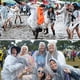 thumbnail image 4 of Ponchos de lluvia desechables de emergencia, abrigos impermeables con capucha, portátiles, para hombres y mujeres, 4 of 8