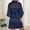 Navy, variant on Women's Wedding Party Team Bride Robe Letters Kimono Satin Pyjamas Bridesmaid Bathrobe Robe Women Womens Lightweight Robes with Pockets Kimono Japanese Women plus Size