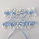 thumbnail image 1 of Ligas blancas para novia (2 piezas), liga de boda con encaje elástico, conjunto de liga de boda, accesorios de novia, 1 of 2