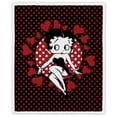 thumbnail image 5 of Betty Boop Throw Blanket 50"X60", Soft Flannel Throw Blanket Suit for Home Bed, Sofa & Dorm, 5 of 6