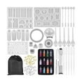 thumbnail image 1 of Amdohai 97 PCS DIY Silicone Casting Molds for DIY Jewelry Craft, 1 of 7