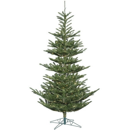 Vickerman 4' Alberta Spruce Artificial Christmas Tree with 150 Clear ...