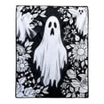 thumbnail image 2 of DIY Halloween Coloring Blanket for Kids, Large Creative Doodle Art Tapestry, Spooky Pumpkin and Ghost Design for Family Activity, Fun Holiday Party Supplies, 2 of 9