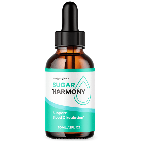 Sugar Harmony Advanced Formula Drops Natural Support Supplement SugarHarmony 30 Servings
