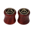 thumbnail image 1 of Triángulo Tapones para los oídos de madera Geometría Sillín Tapón para los oídos Hugo Ampliador del oído, 1 of 8